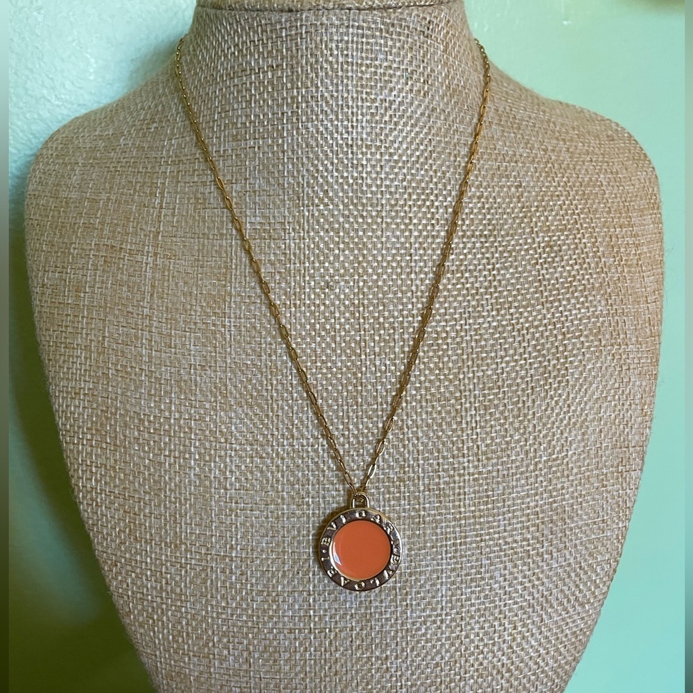 New authentic Bulgari Gold and Orange zipper charm - Picture 3 of 6